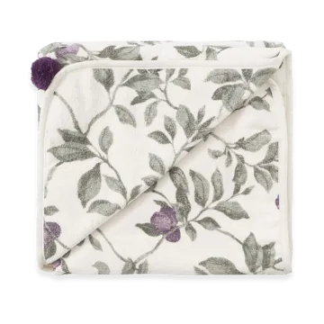 Plum terry toalha com capuz - 80x80 cm - Garbo&Friends