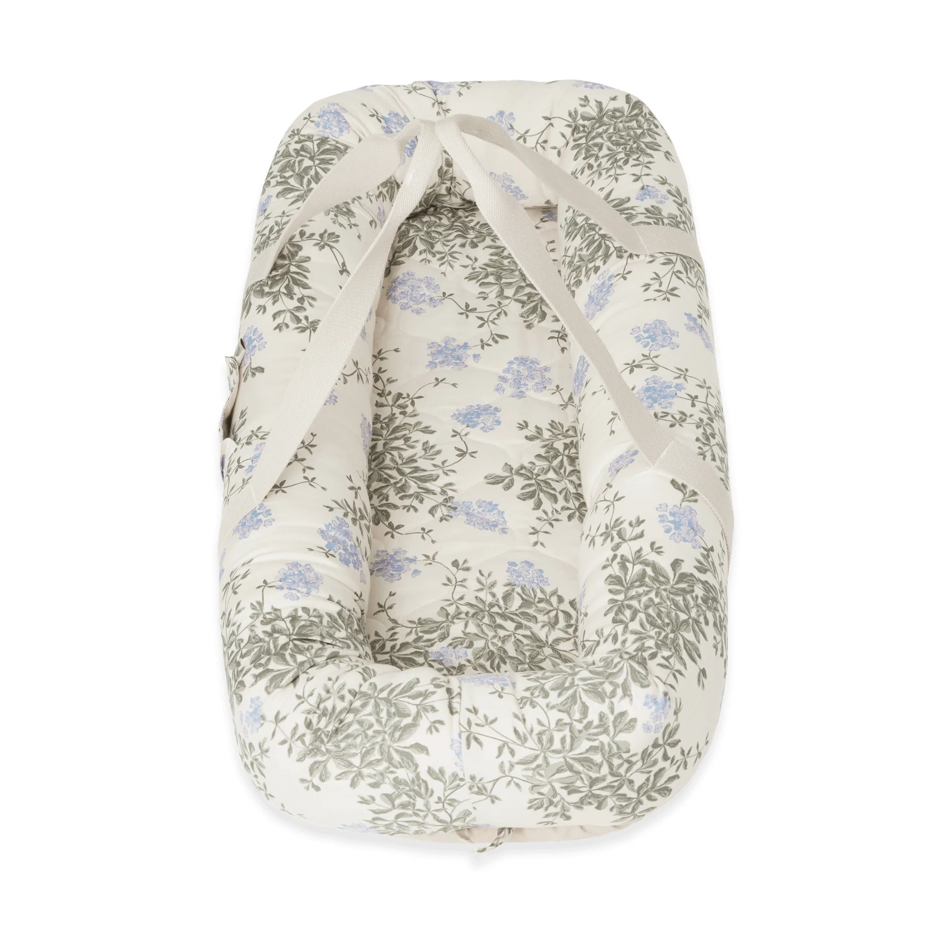 Plumbago satin acolchoado ninho para bebé, 43x87x16cm Garbo&Friends