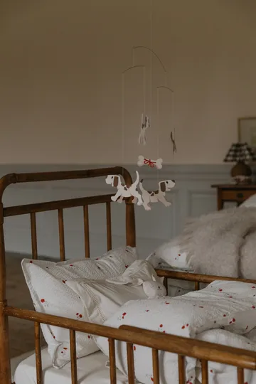 Poppy Seersucker conjunto de cama júnior - 100x130 cm/35x55 cm - Garbo&Friends