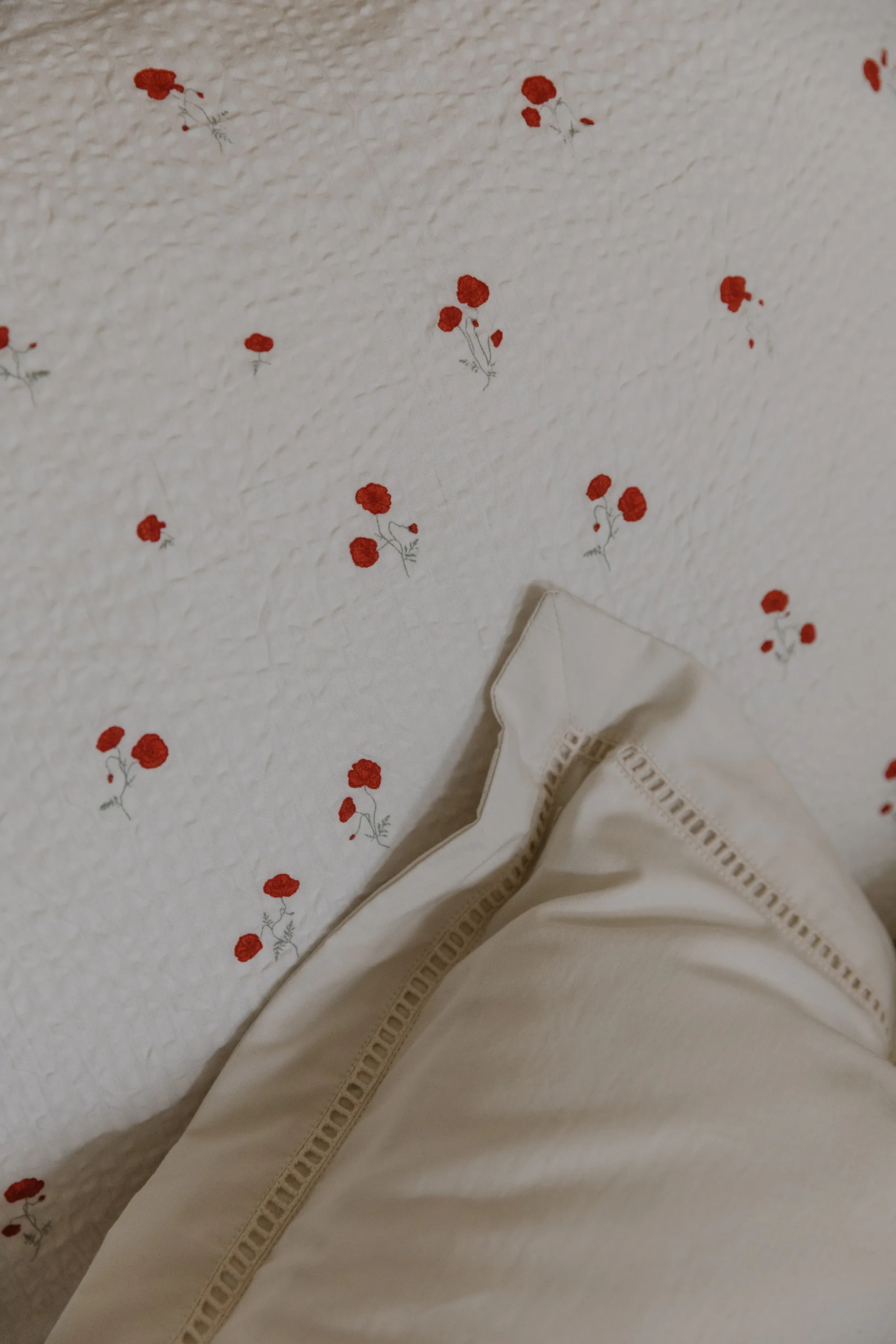 Poppy Seersucker manta acolchoada , 100x140 cm Garbo&Friends