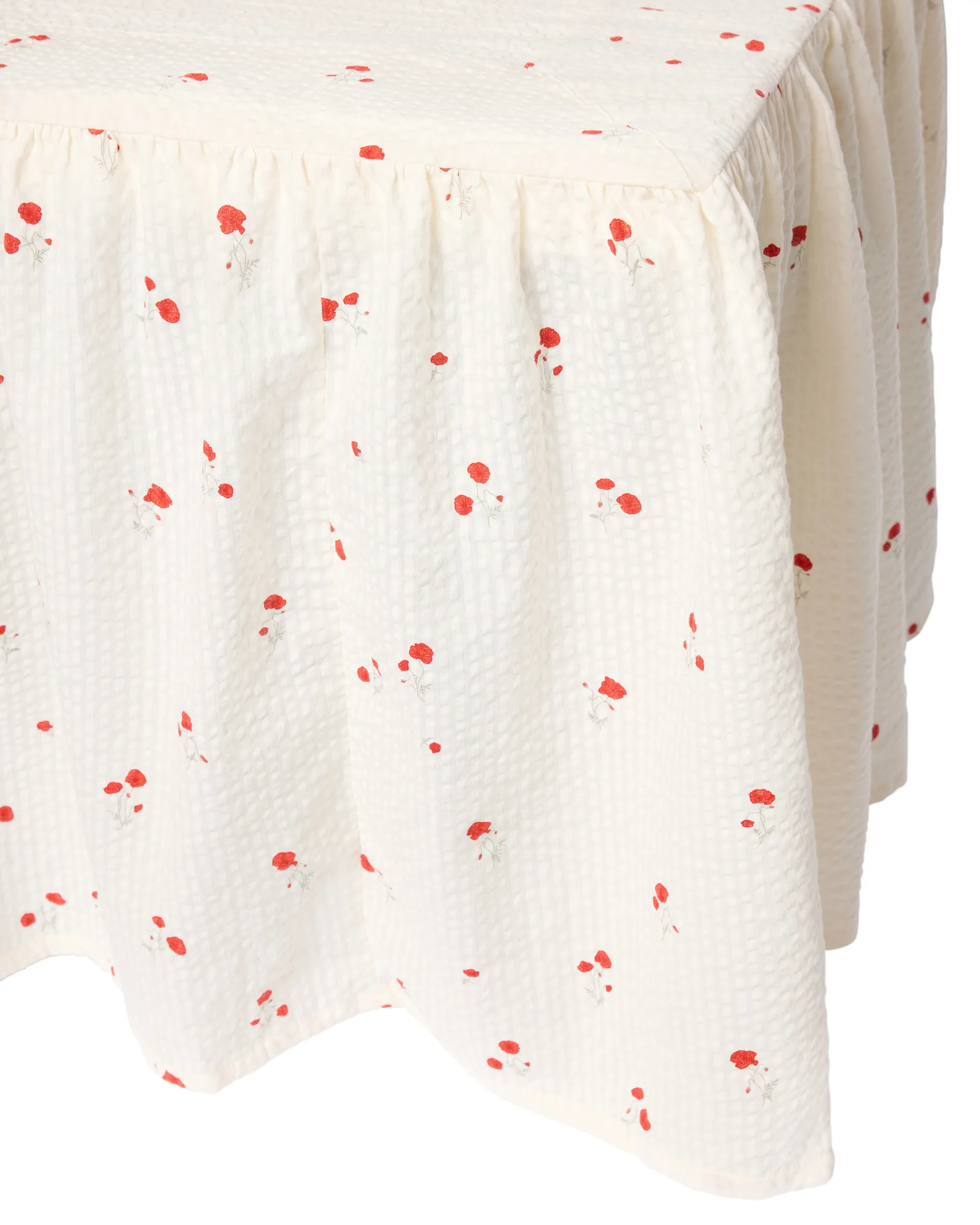 Poppy Seersucker saia de cama, 90x200x45 cm Garbo&Friends