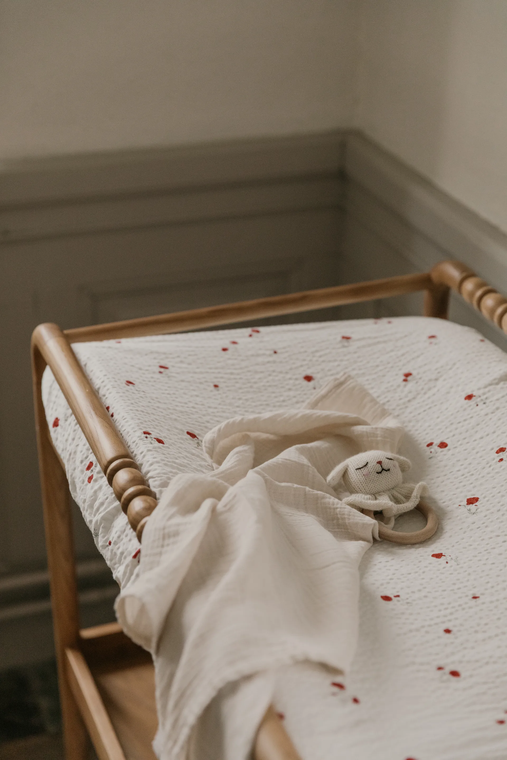 Poppy Seersucker trocador para bebé, 50x70x15 cm Garbo&Friends