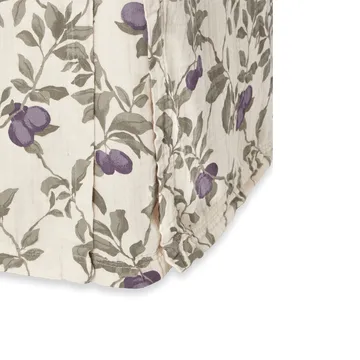 Saia de cama Muslin Plum - 180x200x53 cm - Garbo&Friends