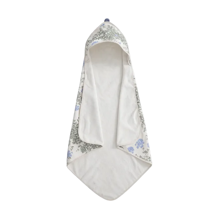 Toalha com capuz Plumbago Terry - 80x80 cm - Garbo&Friends
