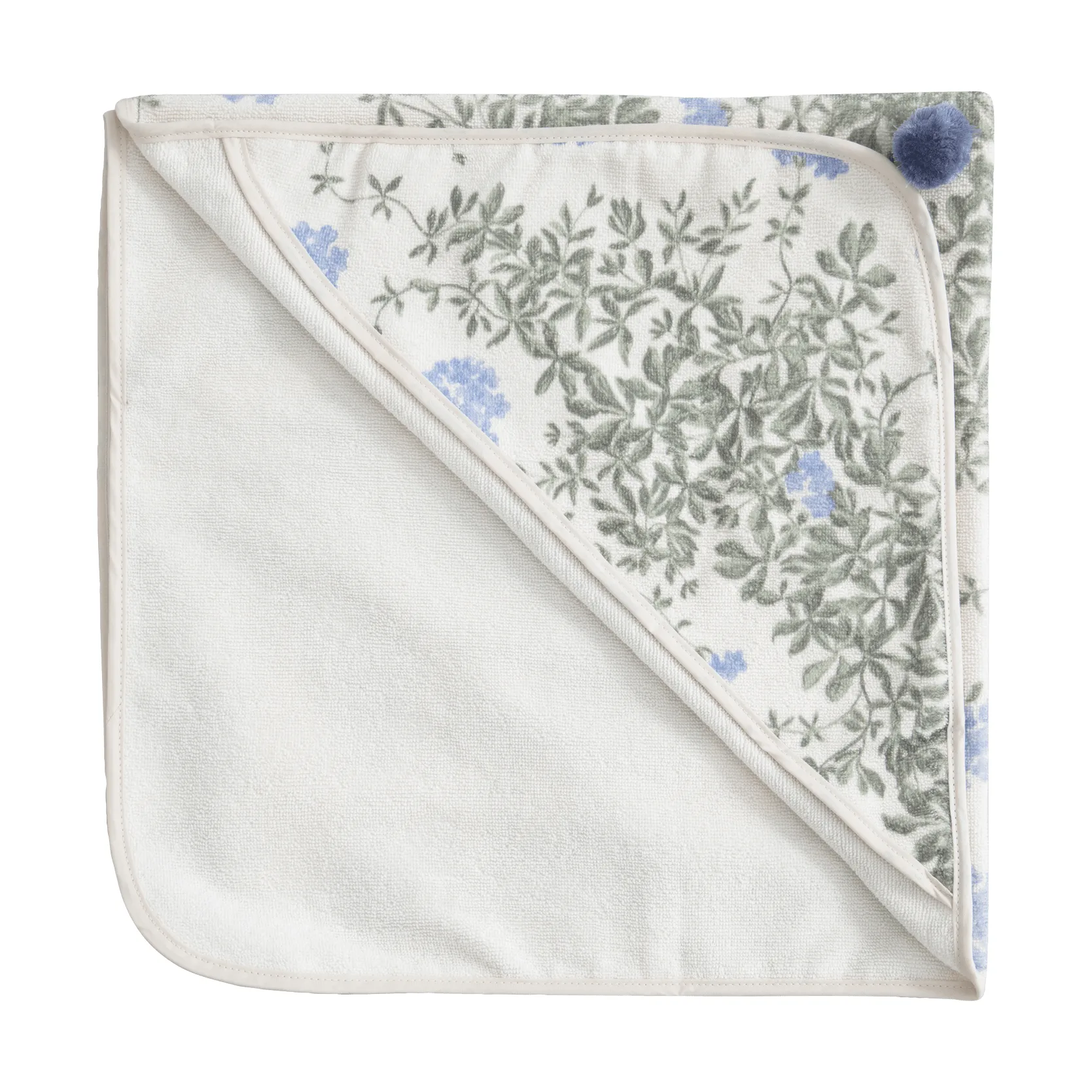 Toalha com capuz Plumbago Terry, 80x80 cm Garbo&Friends