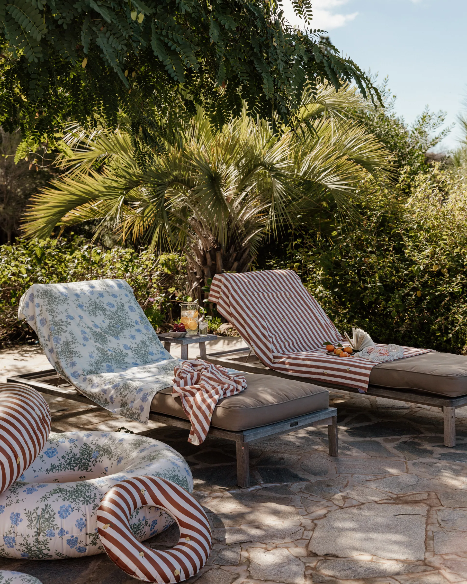 Toalha de banho Plumbago Terry, 70x140 cm Garbo&Friends