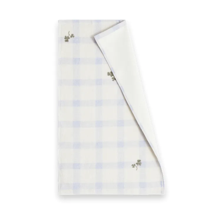 Toalha de mão Gingham Sorrel Blue Terry 2 unid., 30x50 cm Garbo&Friends