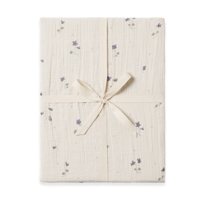 Viola Muslin lençol com elástico - 60x120x20 cm - Garbo&Friends