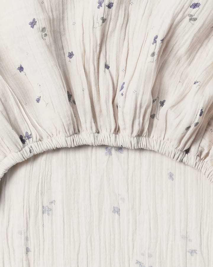 Viola Muslin lençol com elástico, 90x200x30 cm Garbo&Friends