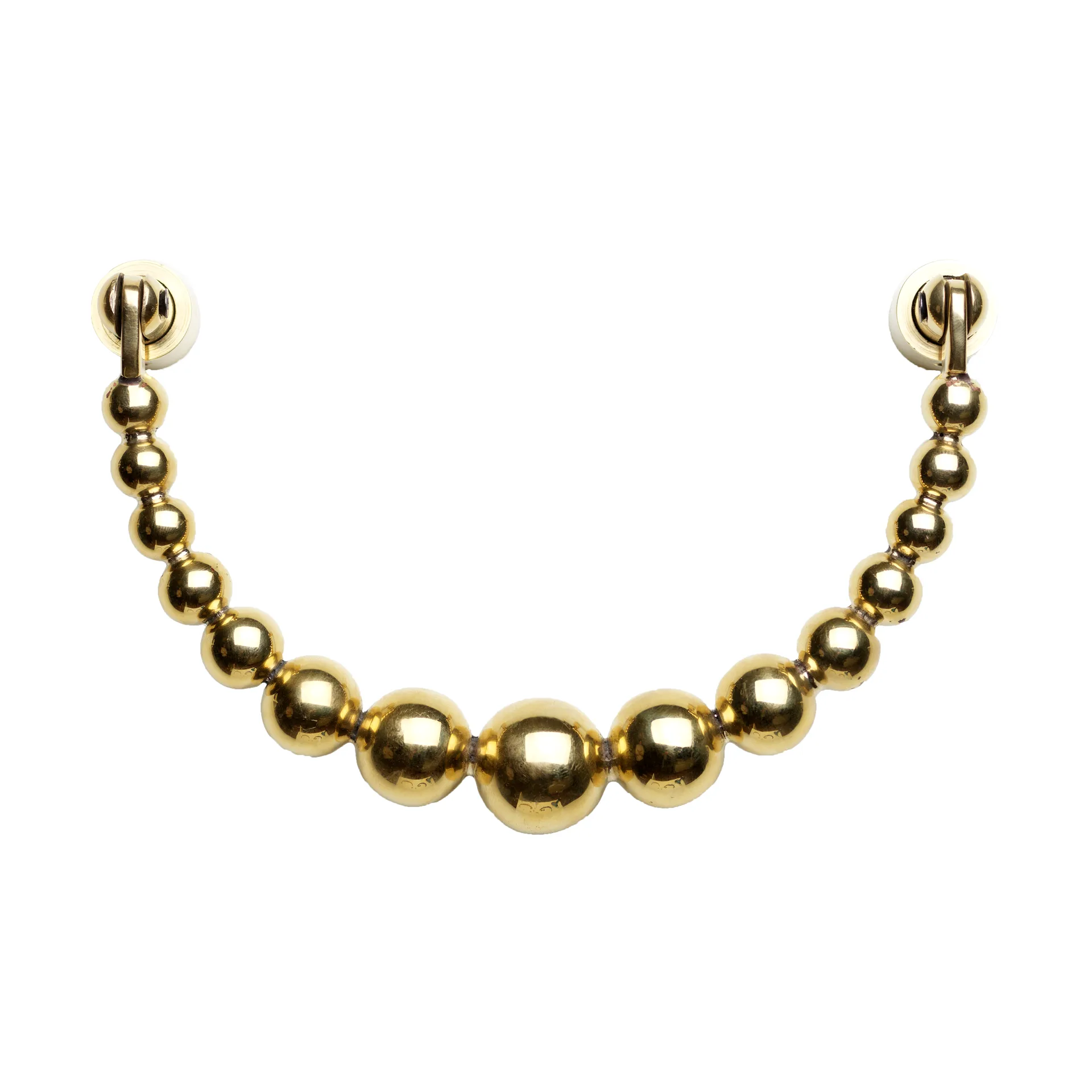 Aldaba de porta Garden Glory, Polished brass Garden Glory