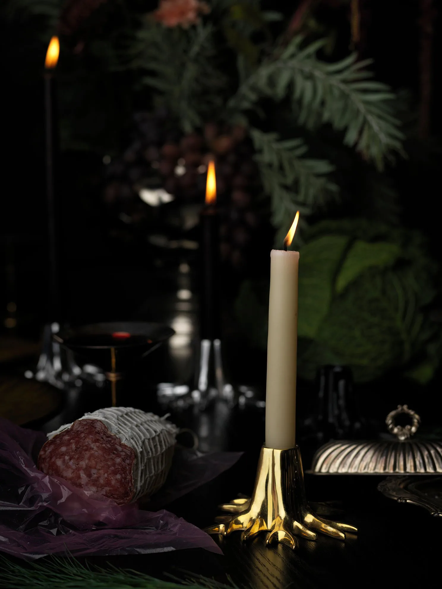 Castiçal Garden Glory The Root, Brass Garden Glory