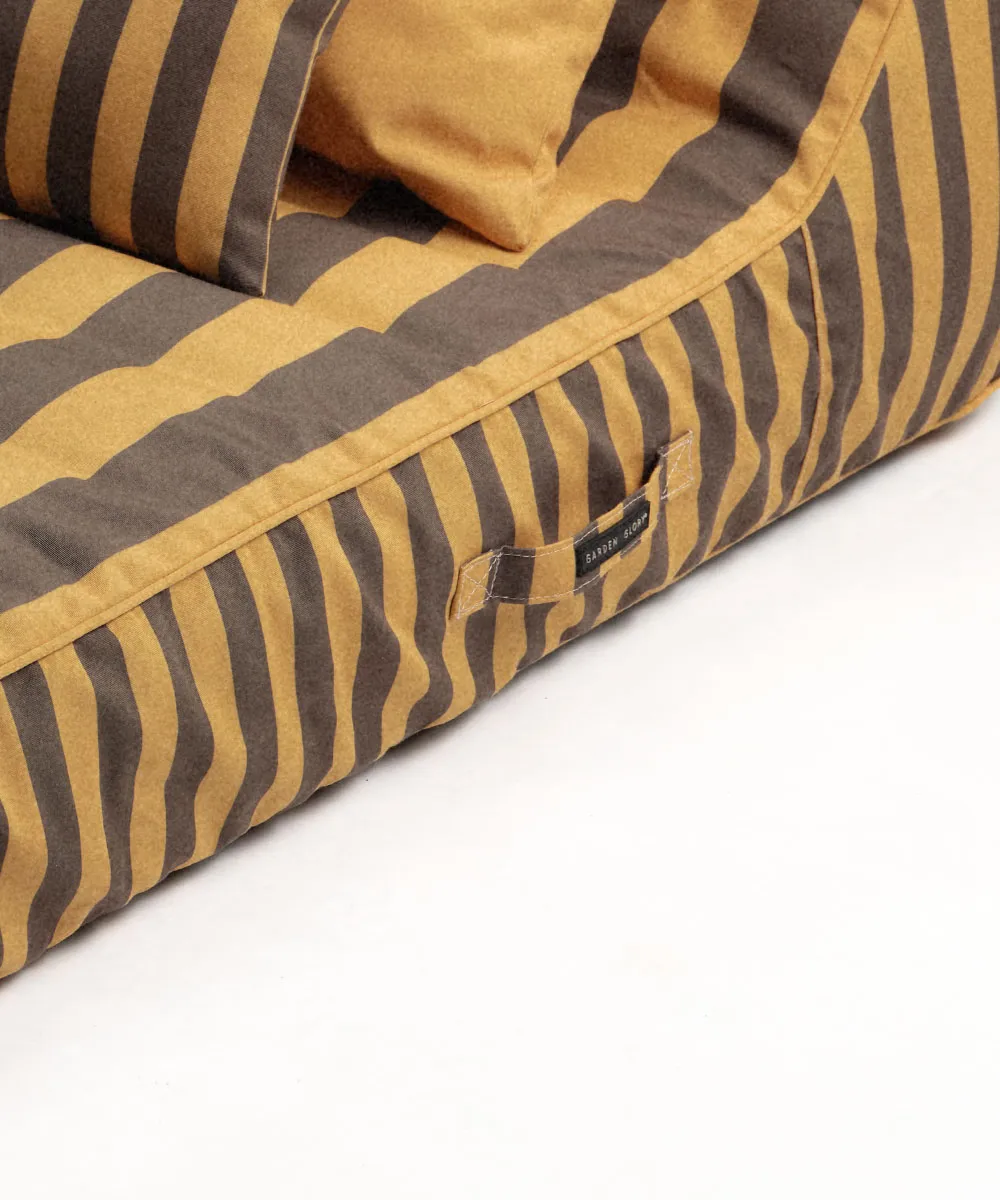 Garden Glory espreguiçadeira flutuante, Amarelo açafrão-castanho, 85×168,5 cm Garden Glory