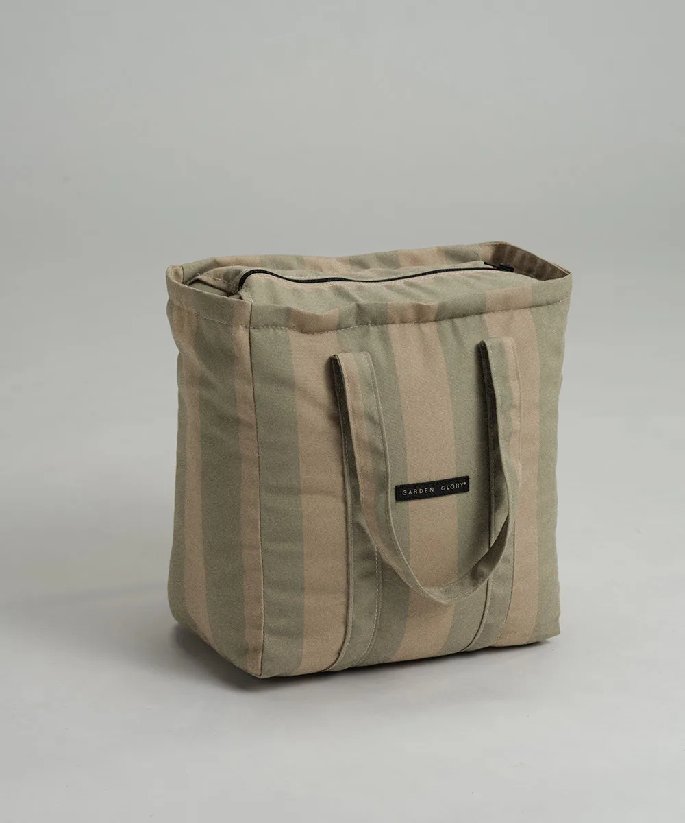 Garden Glory espreguiçadeira flutuante, Verde eucalipto-bege, 85x168,5 cm Garden Glory