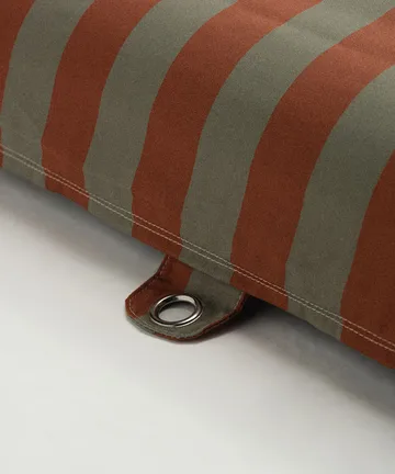 Garden Glory espreguiçadeira flutuante - Verde eucalipto-terracota, 85x168,5 cm - Garden Glory