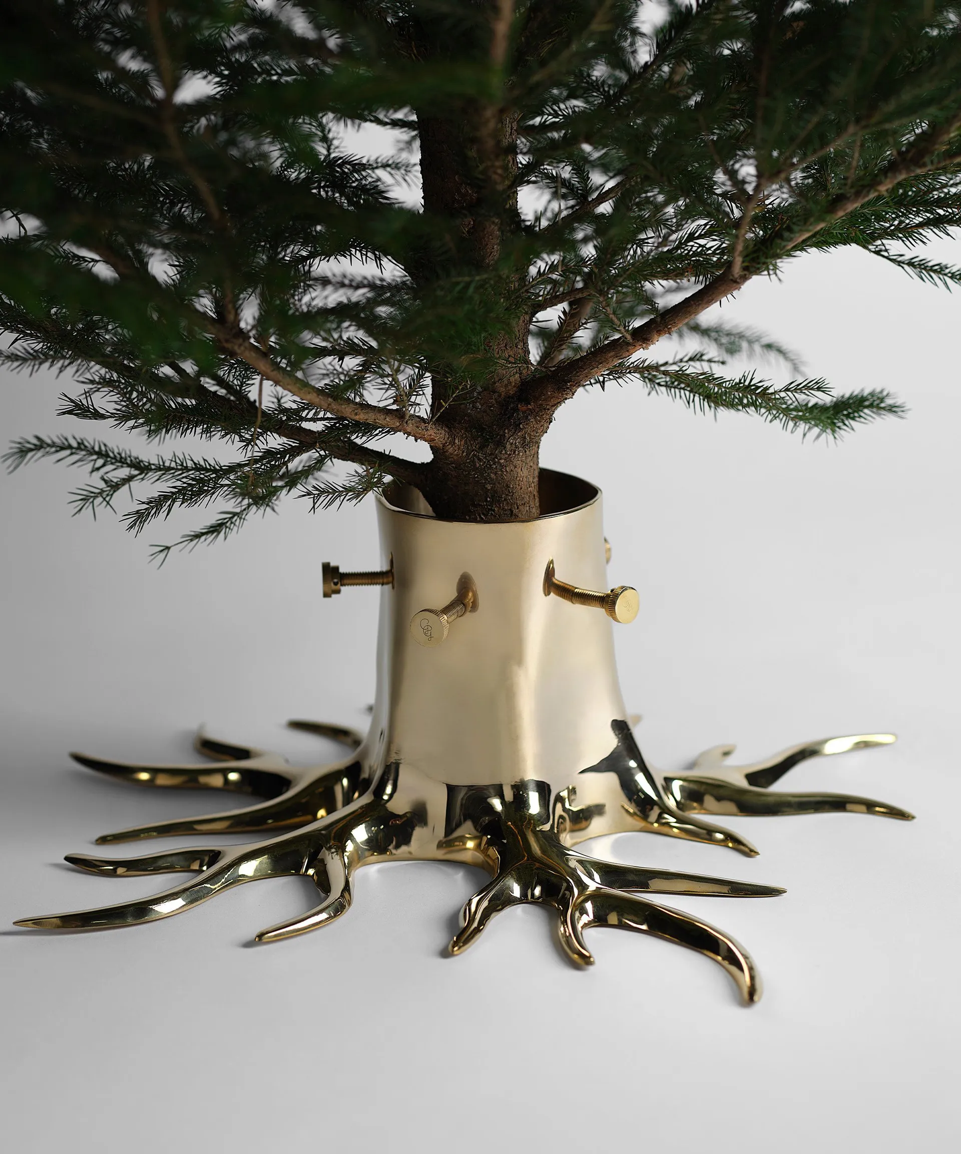 Suporte de árvore de Natal Garden Glory, Brass Garden Glory