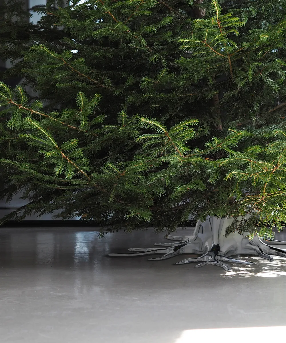 Suporte de árvore de Natal Garden Glory large, Silver Garden Glory