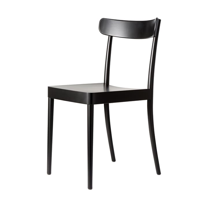 Cadeira Petite, Assento folheado preto Gärsnäs