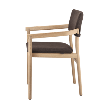 Cadeira Vyn com encosto estofado - Monocoat natural-Lido 46 mole - Gärsnäs