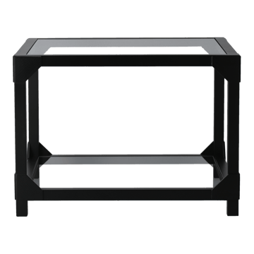 Mesa de Centro Bleck 55x55 cm vidro - Faia-preto manchado - Gärsnäs