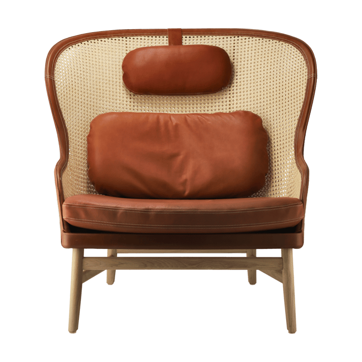 Poltrona Dandy - Carvalho-natural-tärnsjö couro cognac - Gärsnäs