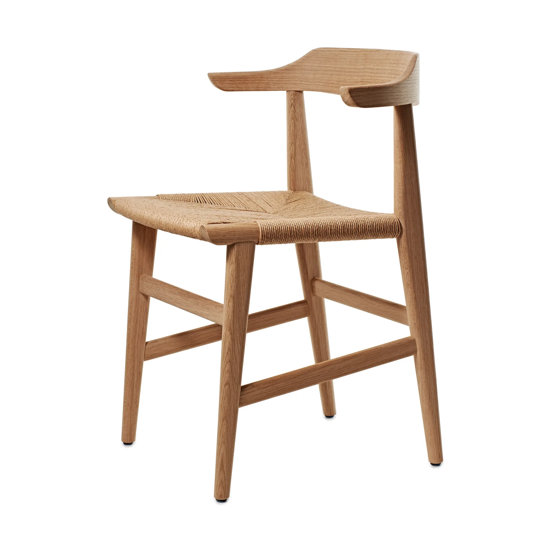 Poltrona Hedda, Carvalho natural monocoating-cordão de papel natural Gärsnäs