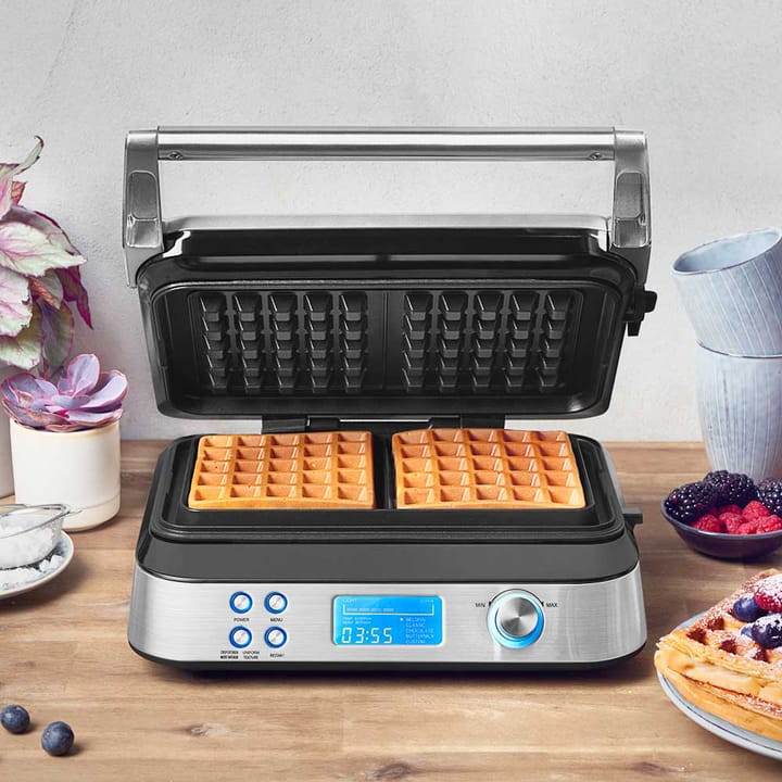Gastroback 42424 máquina de waffles, Prateado Gastroback