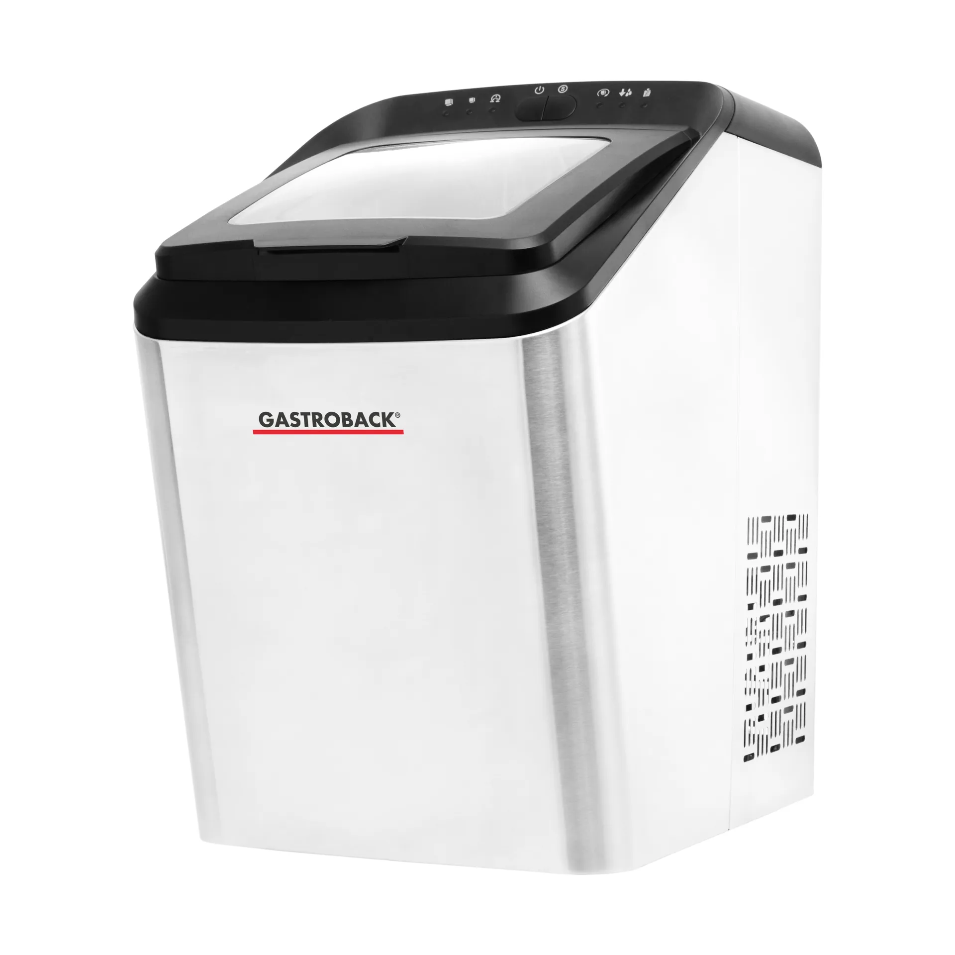 Gastroback Pro 41143 máquina de gelo, Prateado Gastroback