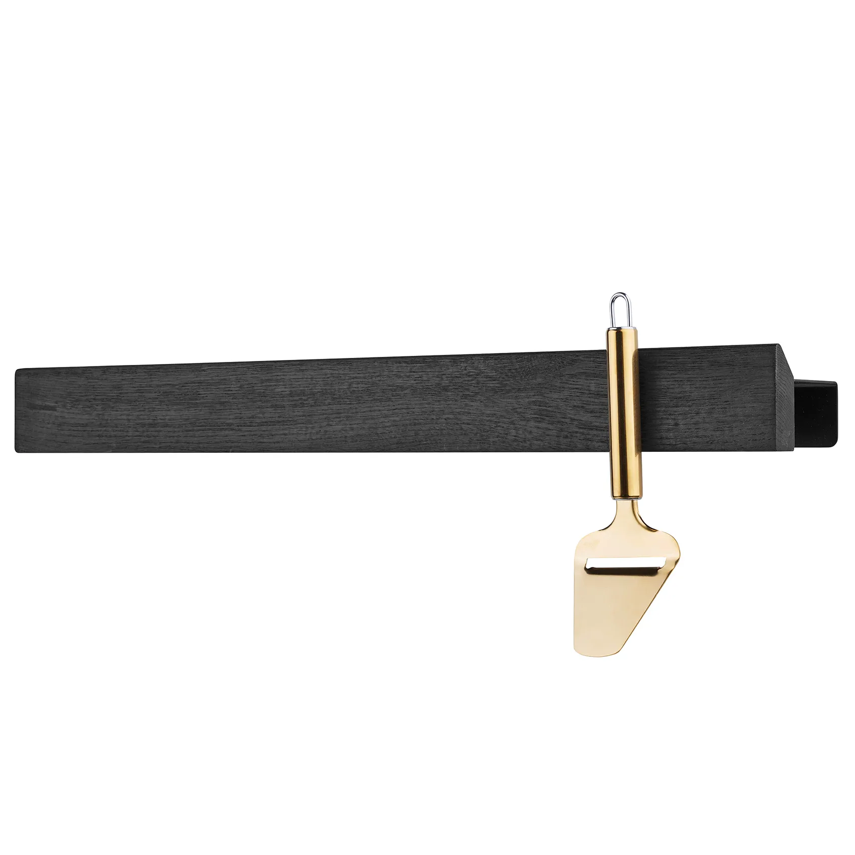 Banda magnética Flex Rail 60 cm, Carvalho pintado de preto-preto Gejst