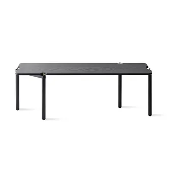 Estante 1 Prateleiras Invi módulo 2  - Madeira preta  - Gejst