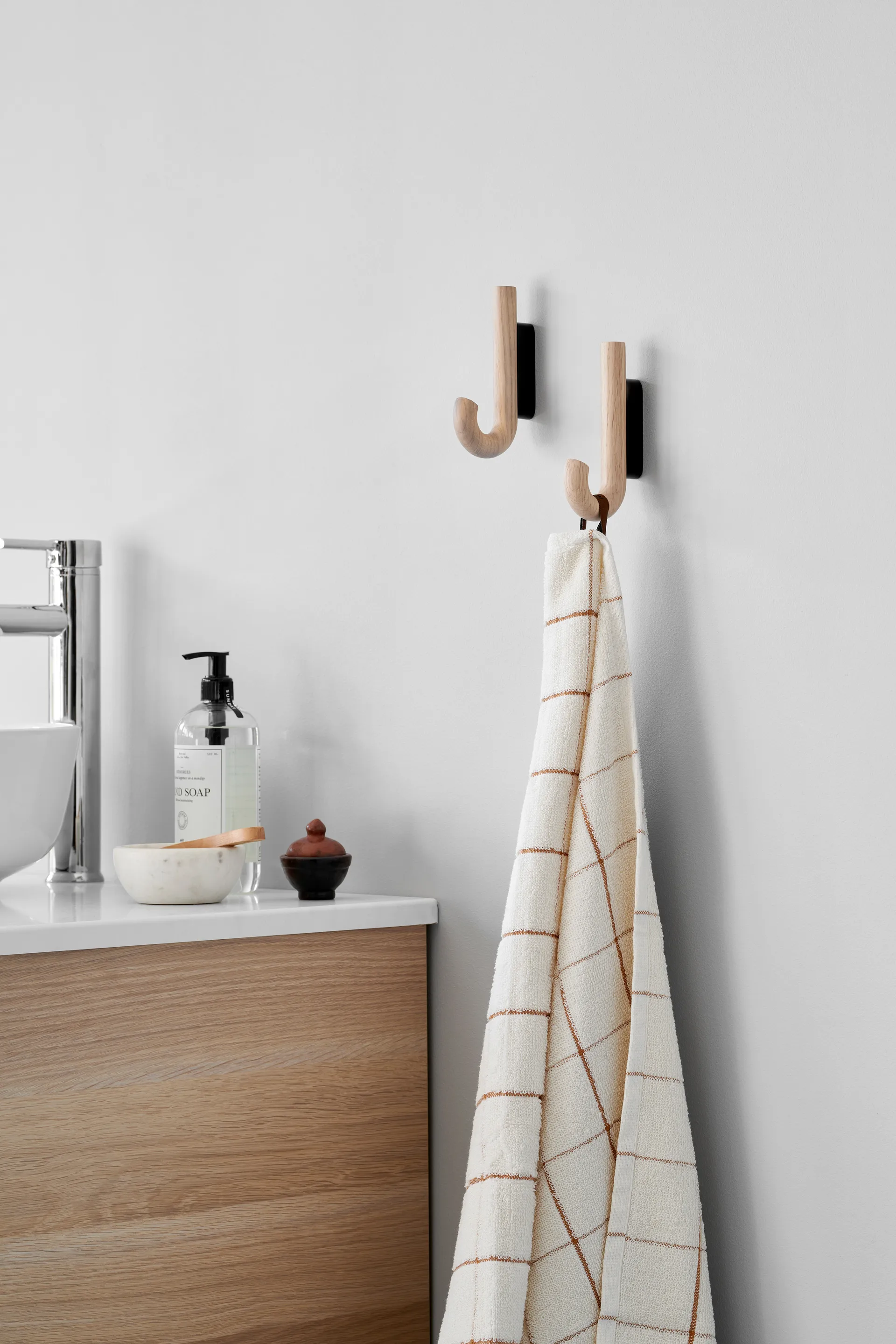 Hook gancho mini 13,3 cm , Carvalho-preto  Gejst