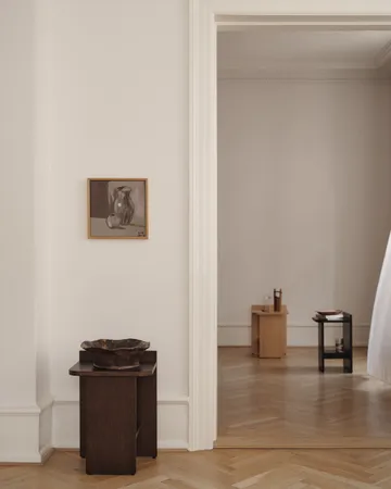 Ismo mesa lateral - Freixo preto - Gejst