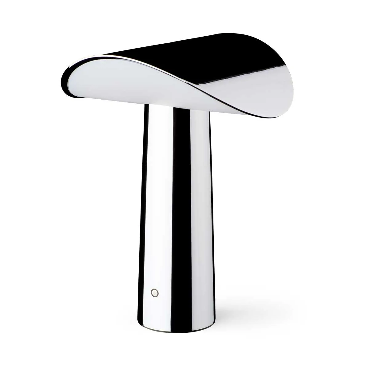 Lium candeeiro de mesa portátil 22,5 cm, Cromado Gejst