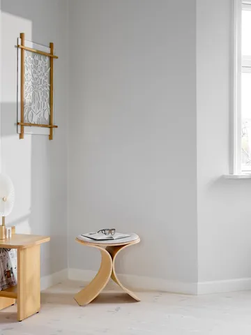 Luno banco 48x28x72 cm - Carvalho-bege têxtil - Gejst