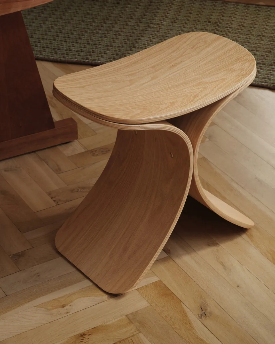 Luno banco 48x28x72 cm, Carvalho Gejst