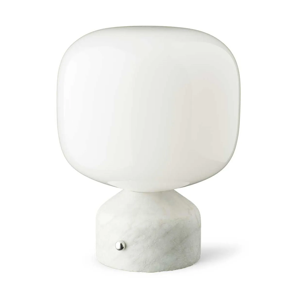 Meemo candeeiro de mesa portátil 23 cm, Mármore branco Gejst