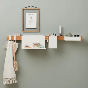 Prateleira Flex 21 cm - branco - Gejst