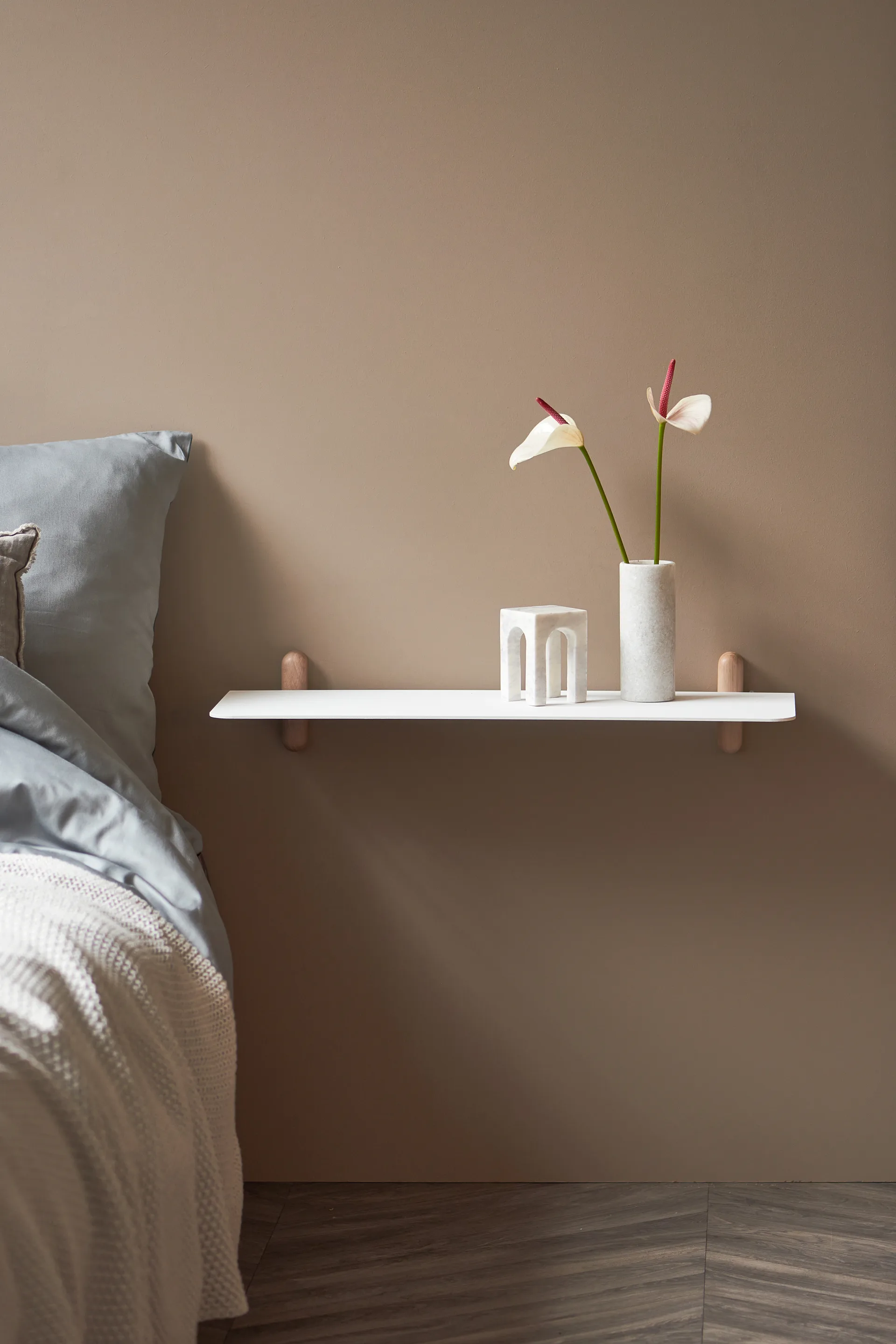 Prateleira grande Nivo G , Carvalho claro-branco  Gejst