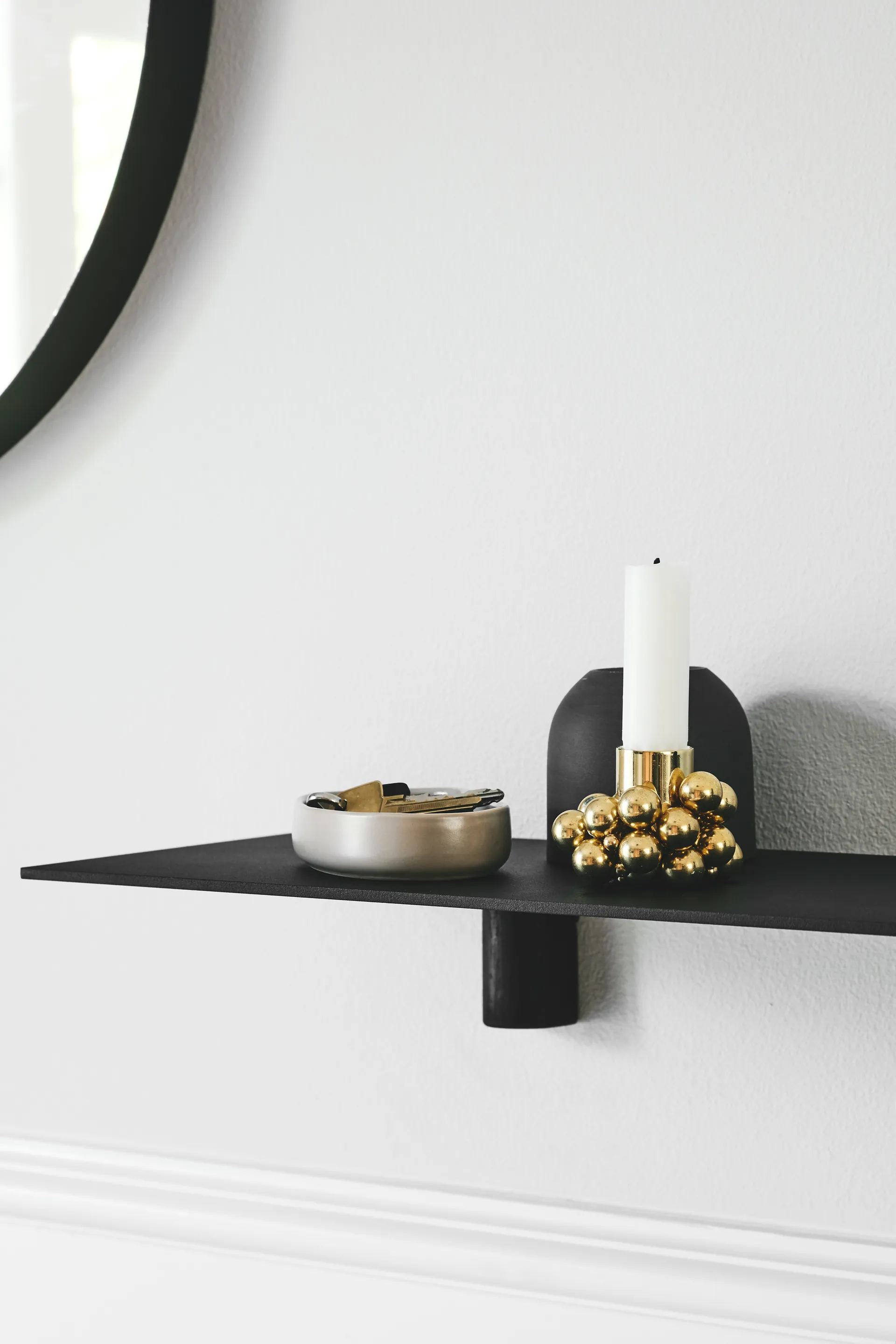 Prateleira Kollage 60 cm, Preto Gejst