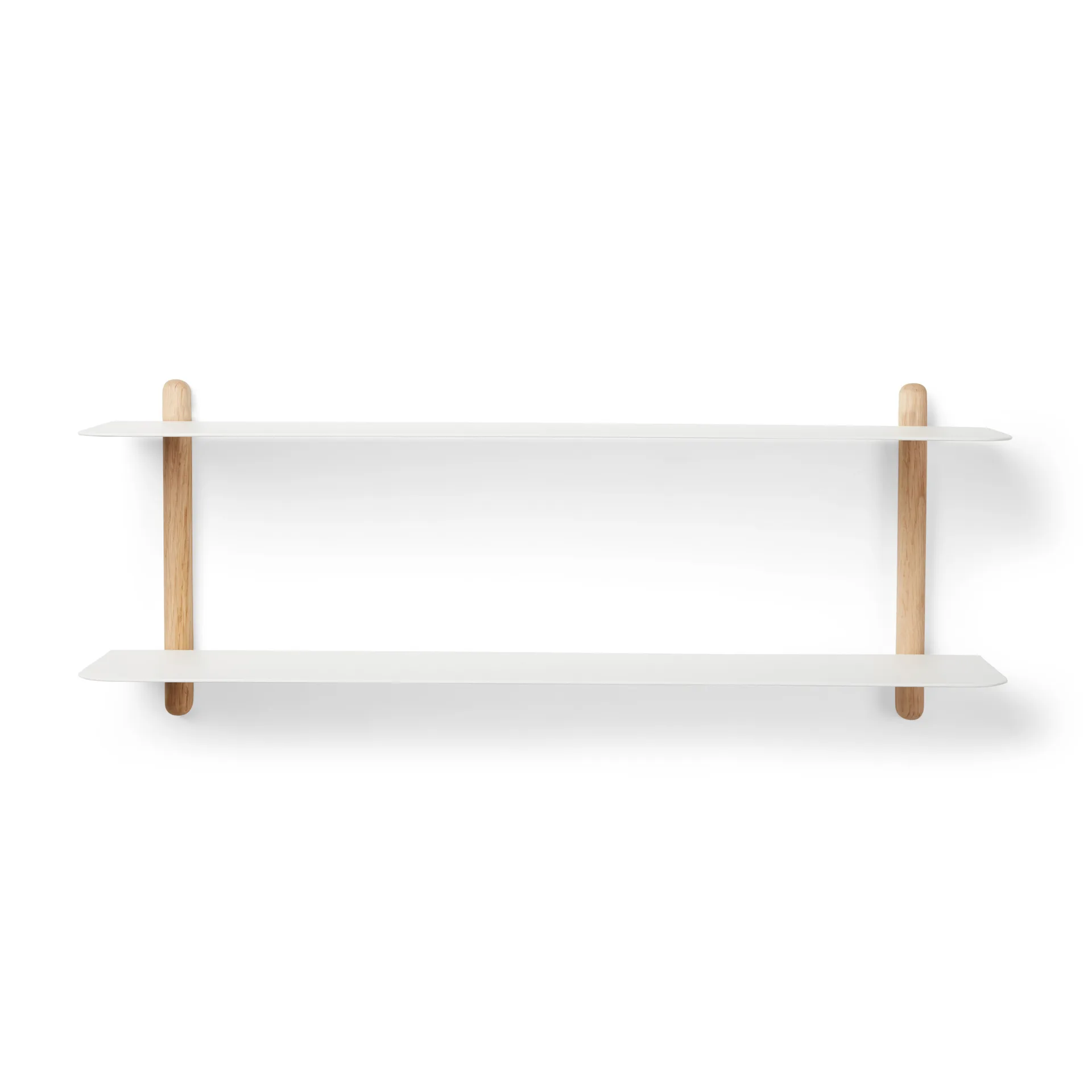 Prateleira Nivo F, Carvalho claro-branco Gejst