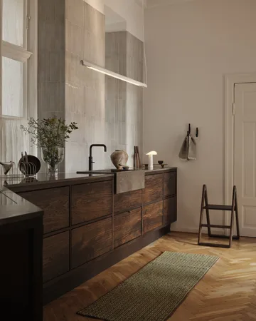 Radent pendente longo 135 cm - Branco - Gejst