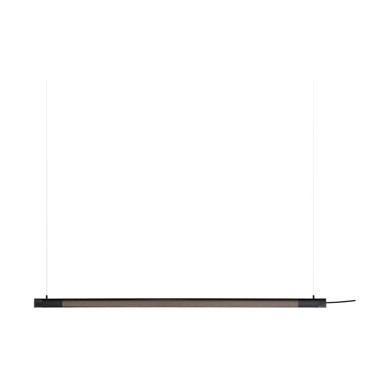 Radent pendente longo 135 cm, Preto Gejst