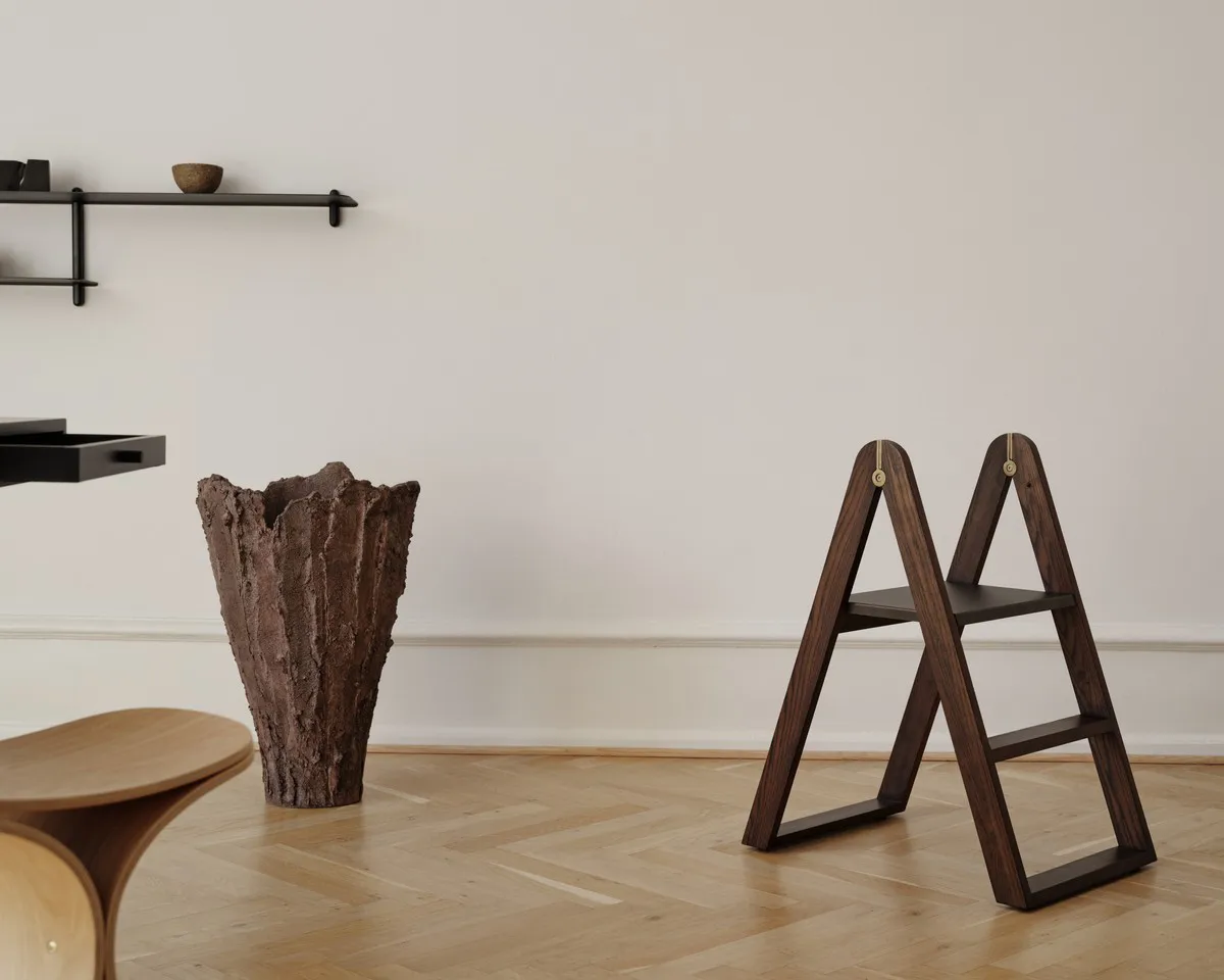 Reech escada de mão, Freixo escuro Gejst