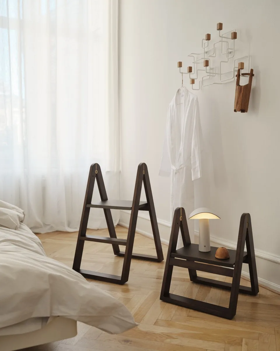 Reech escada de mão, Freixo escuro Gejst