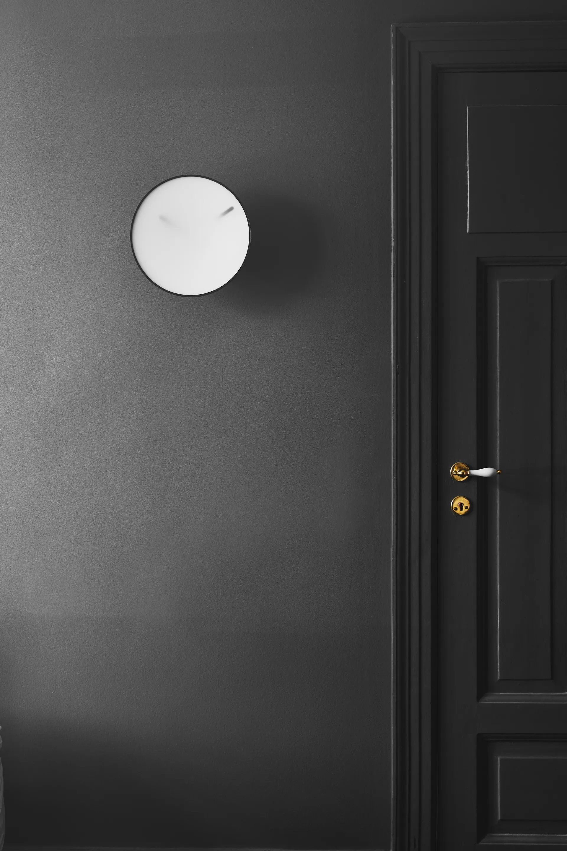 Relógio de parede Momentt Ø30 cm, Branco Gejst