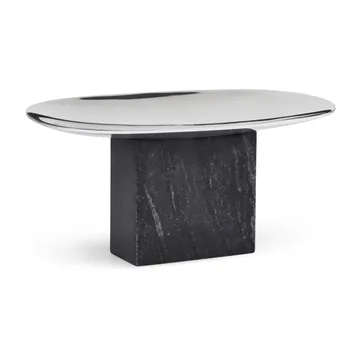 Sapoto tabuleiro 15x25 cm - Prateado - Gejst