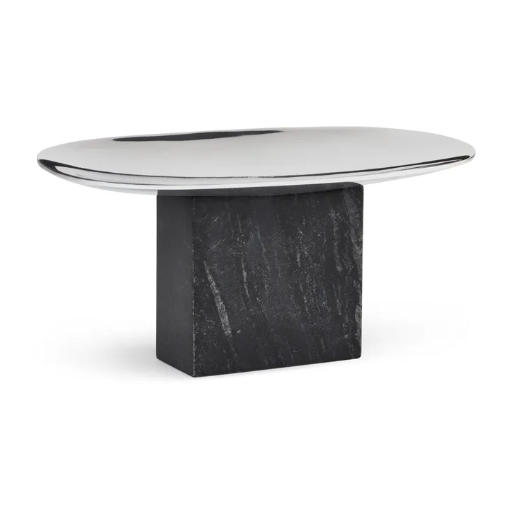 Sapoto tabuleiro 15x25 cm - Prateado - Gejst