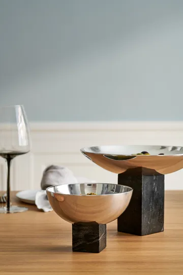 Sapoto tigela média Ø22 cm - Prateado - Gejst