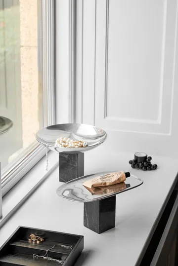 Sapoto tigela média Ø22 cm - Prateado - Gejst