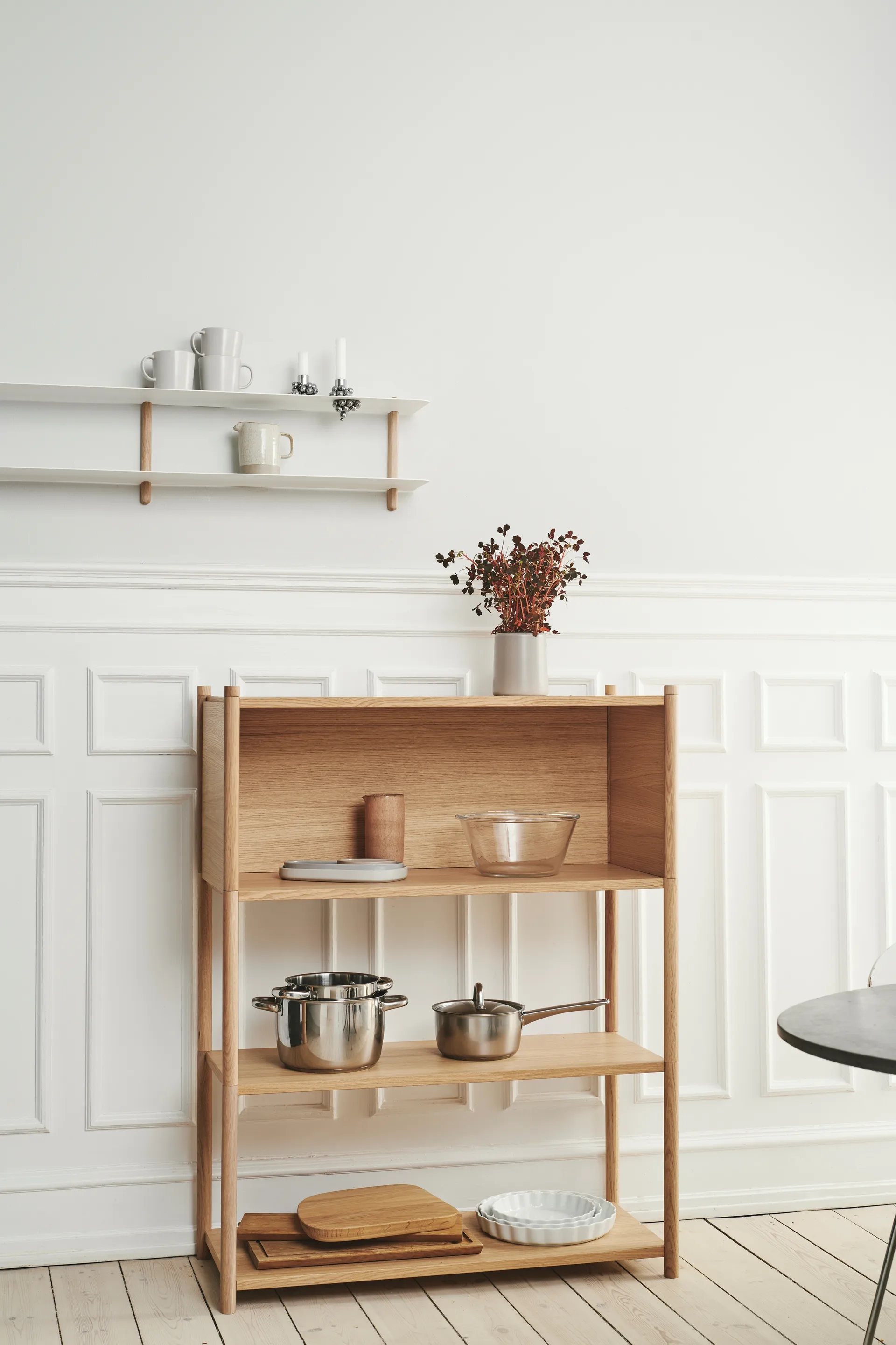 Sceene estante B, Carvalho claro  Gejst