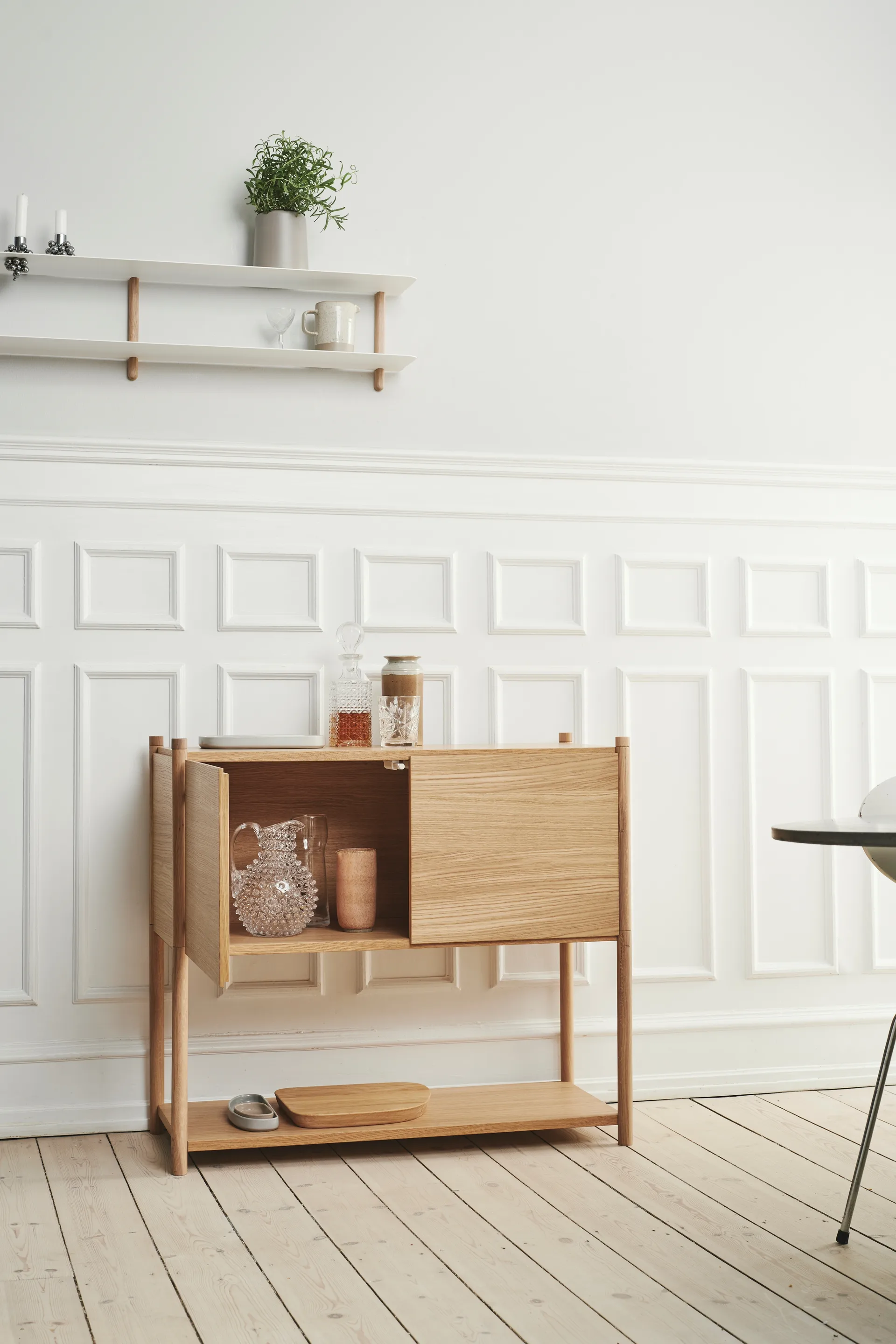 Sceene estante C, Carvalho claro  Gejst